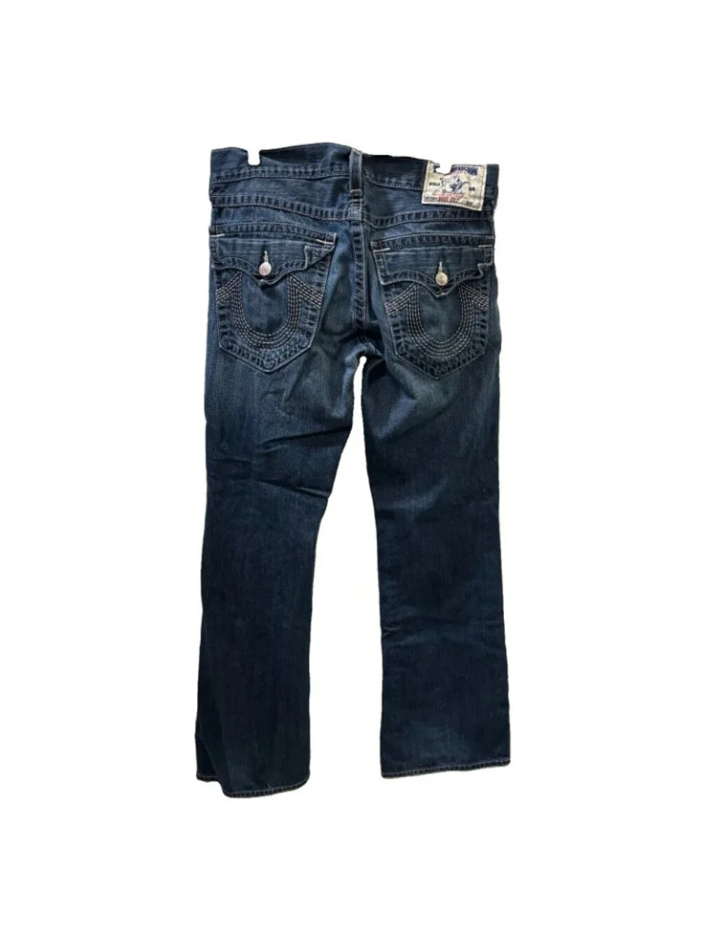 True Religion Vintage Style Bobby Jeans  Bootcut Men 33 Baggy Low Rise
